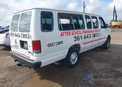 2008 Ford E-350 Super Duty Xl/Xlt z USA, uszkodzony, nr VIN 1FBSS31L18DB39415